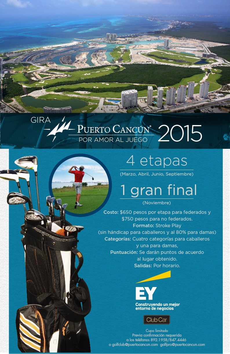 Gira de Golf Puerto Cancún 2015