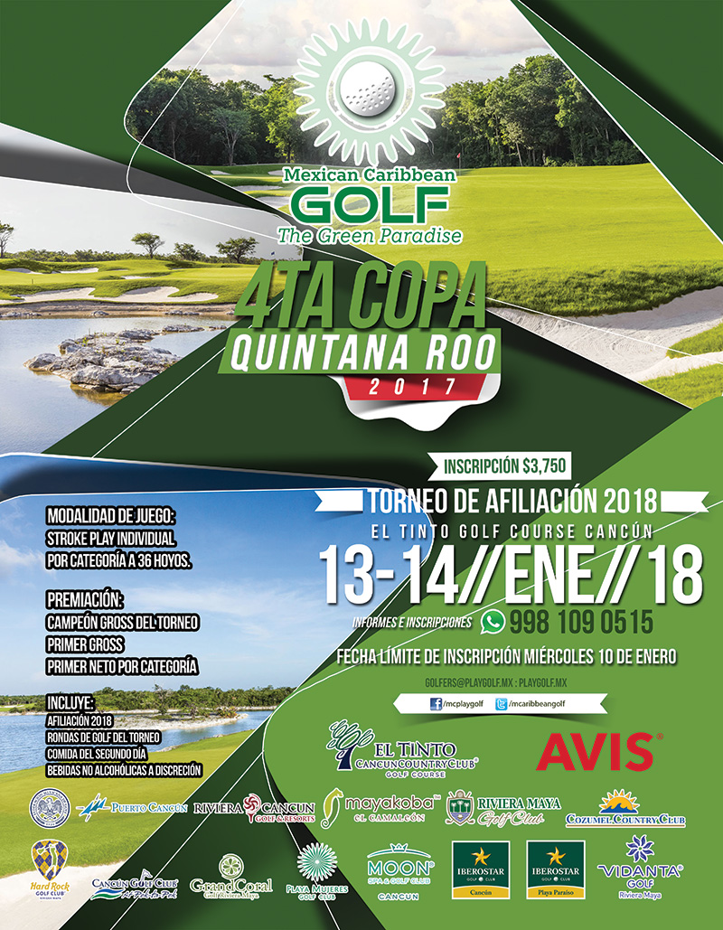 Mexican Caribbean Golf | Quintana Roo Cup 4th Edition